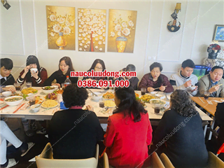 Đặt Tiệc Gà Đông Tảo Đủ Món Ở Vinhome 3 Mâm Nhà Chị Oanh