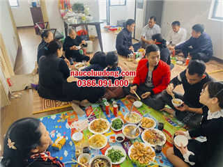 Dịch Vụ Nấu Cỗ Tại Nhà Ở Royal City 5 Mâm Nhà Chị Thảo 