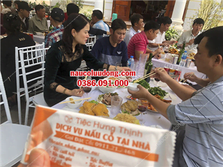 Dịch Vụ Nấu Cỗ Tại Nhà Hoàn Kiếm Phục Vụ 8 Mâm Cỗ Nhà Chị Trang 