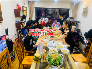 Nấu Cỗ Taị Nhà Ở Chung Cư the Golden An Khánh 0386091000