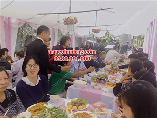 Dịch vụ nấu cỗ cưới thuê ở Vĩnh Phúc 0386091000