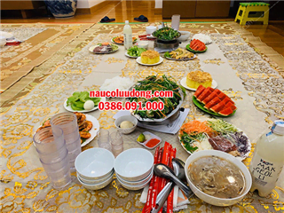 Nấu Cỗ Tại Nhà Ở Dolphin Plaza Nhà Chị Minh 5 Mâm