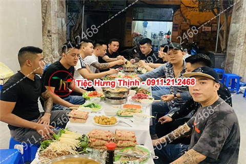 Đặt cỗ tại nhà ở Vệ Hồ 0911212468