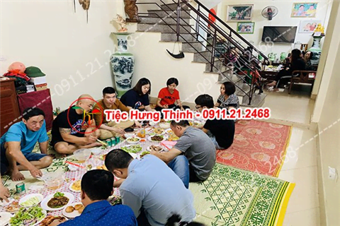 Đặt cỗ tại nhà ở Âu Cơ 0911212468