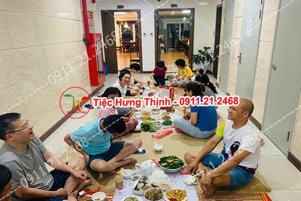 Nấu cỗ ở Đình Xuyên 0386091000