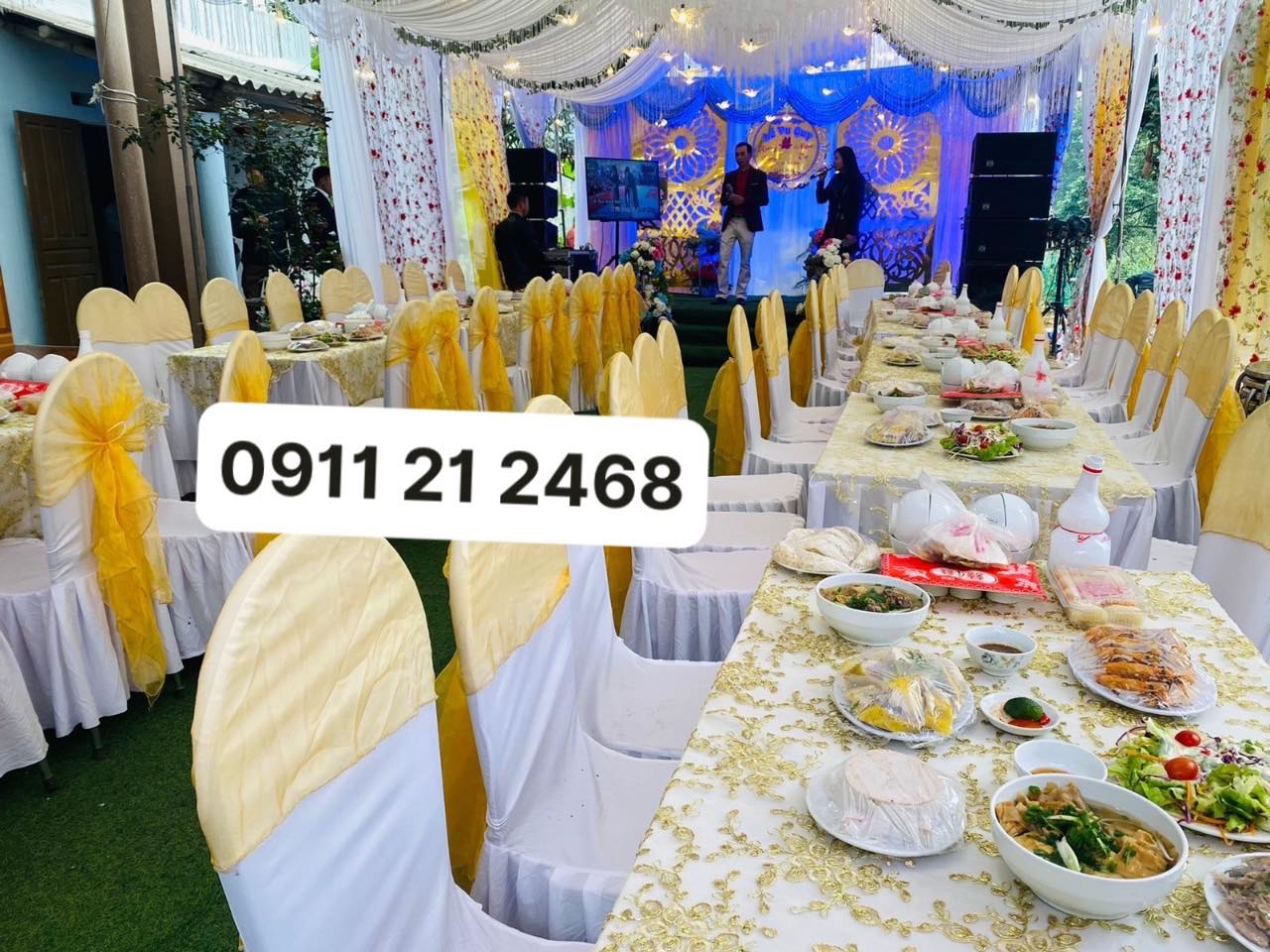 Phục vụ tiệc vu quy ở Hà Nội
