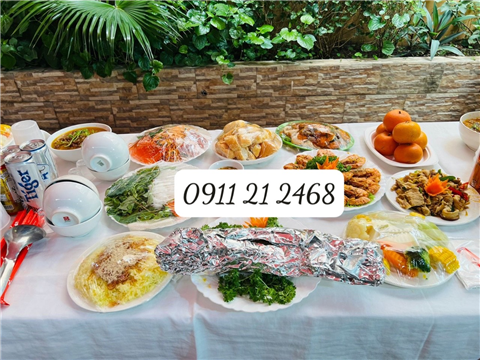 Dich vụ nấu cỗ tại nhà khu vực Hà Nội