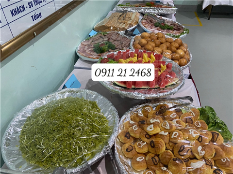 Nhận đặt tiệc sinh nhật buffet tại nhà 