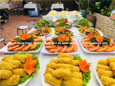 Tiệc Hưng Thịnh - Thương hiệu nấu cỗ tại nhà ở Hà Nội uy tín - chất lượng cao