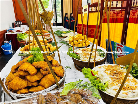 Nấu cỗ Hưng Thịnh – Chuyên tiệc buffet cho các sự kiện liên hoan Hà Nội