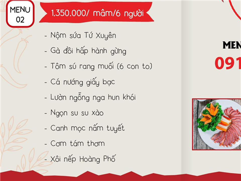Dịch Vụ Nấu Cỗ Tại Nhà Phường Xuân La - Cỗ Tươi Ngon, Đậm Vị Truyền Thống