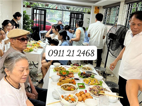 Nấu cỗ giỗ tại nhà phường Định Công – Tiệc cỗ ngon, phục vụ nhanh chóng