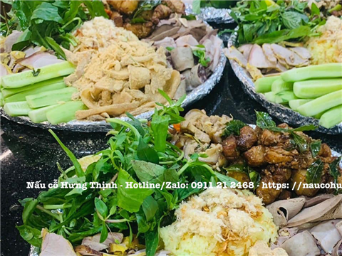 Nấu cỗ giỗ tại nhà huyện Ứng Hòa – Cỗ chất lượng, nấu bằng tâm huyết và kinh nghiệm