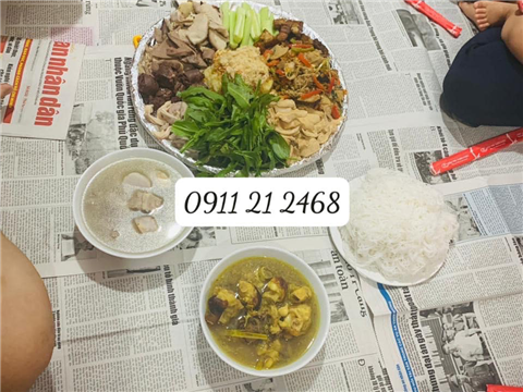 Nấu cỗ tại Chung Cư Rivera Park – Mang hương vị miền Bắc đến bàn ăn gia đình
