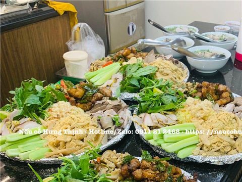 Nấu cỗ giỗ tại nhà phường Điện Biên – Tổ chức cỗ cưới, tân gia, giỗ chạp chuyên nghiệp