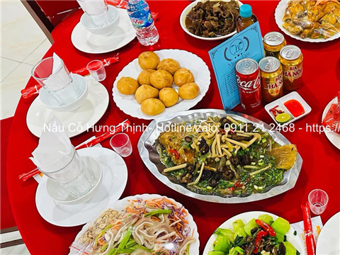 Nấu cỗ tại Chung Cư Vinaconex 7 – Gói gọn niềm vui trong từng món ăn