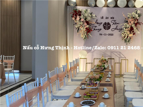 Nấu cỗ giỗ tại nhà phường Hàng Buồm – Cỗ đậm đà hương vị Bắc Bộ, tròn đầy lễ nghĩa